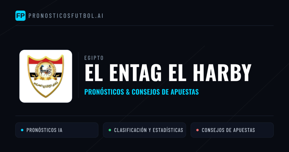 El Entag El Harby Pronósticos y estadísticas