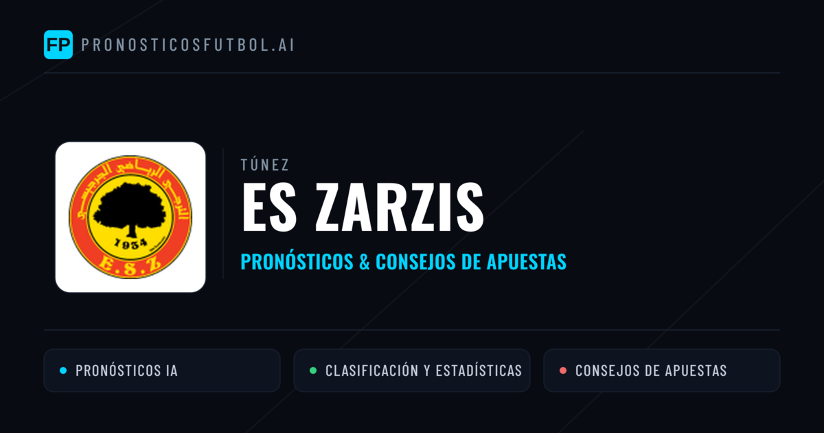 ES Zarzis Pronósticos y estadísticas