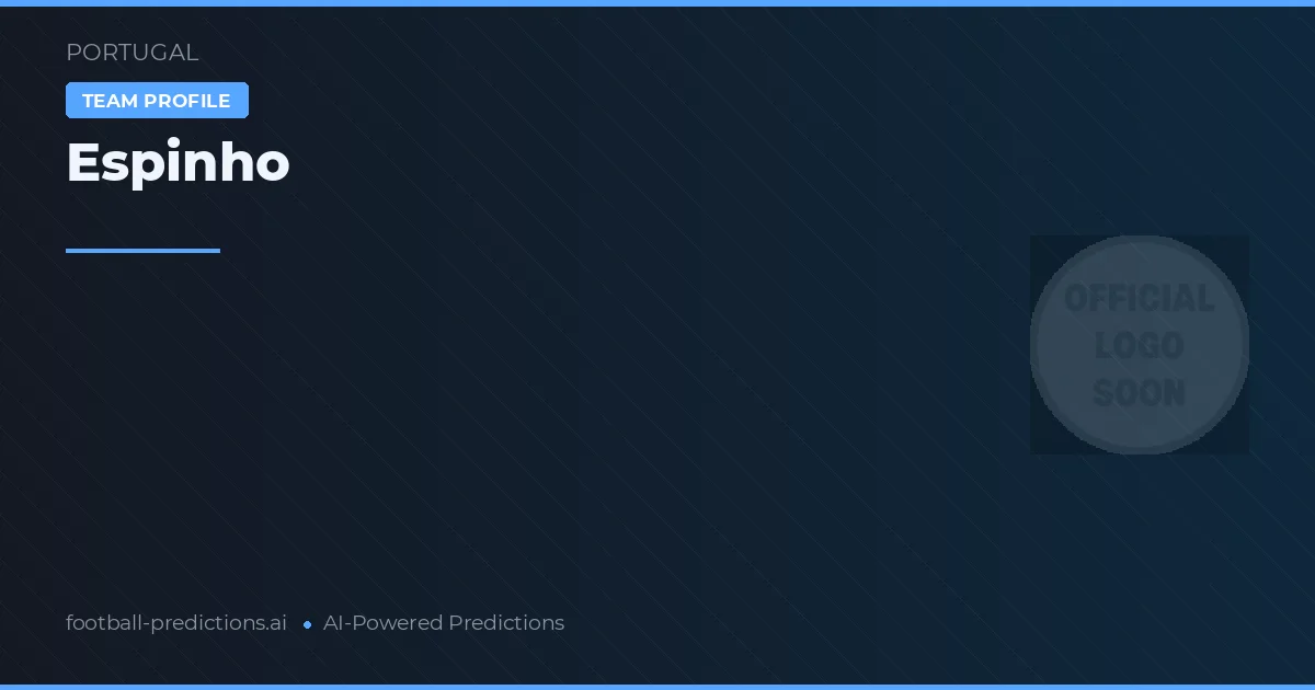 Espinho Pronósticos y estadísticas