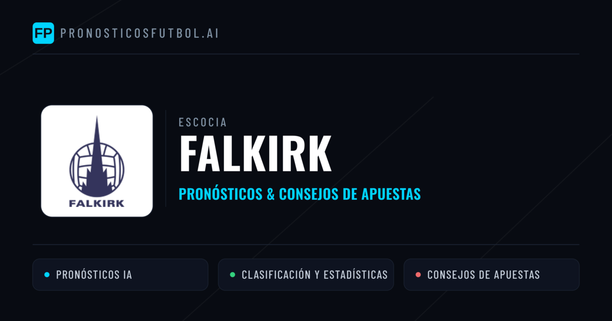 Falkirk Pronósticos y estadísticas