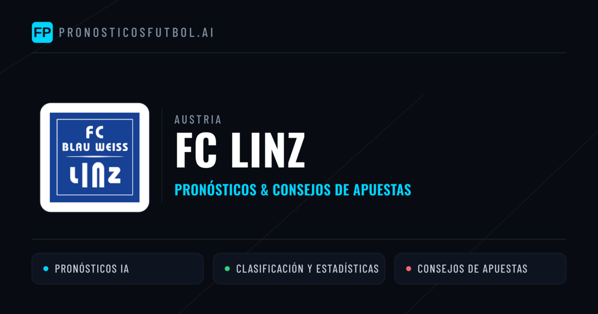 FC Linz Pronósticos y estadísticas
