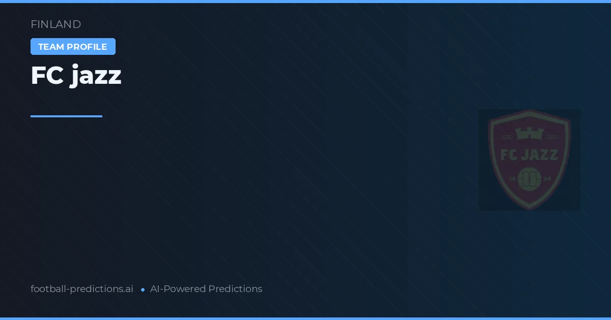 Jazz FC Pronósticos y estadísticas