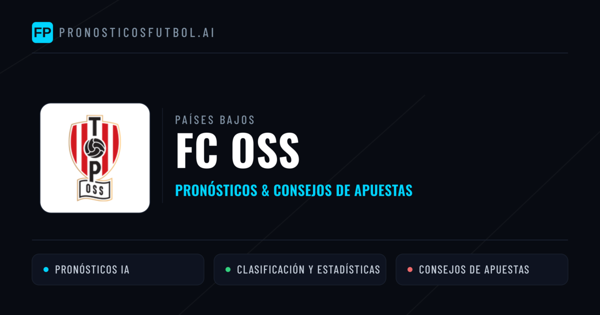 FC OSS Pronósticos y estadísticas