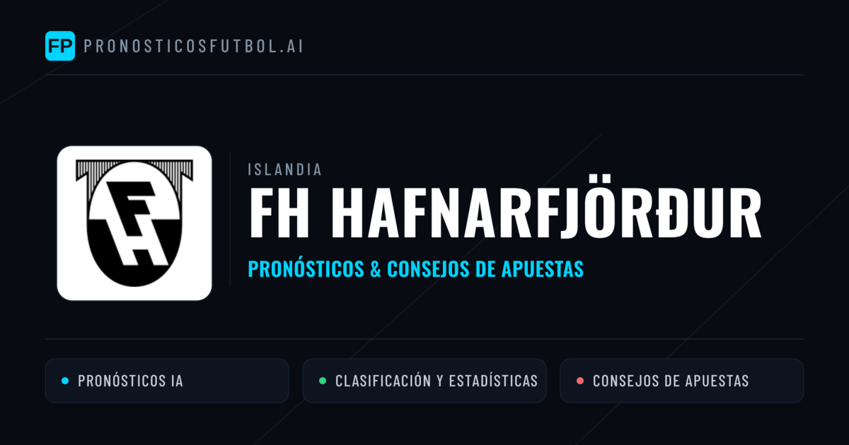 FH Hafnarfjörður Pronósticos y estadísticas