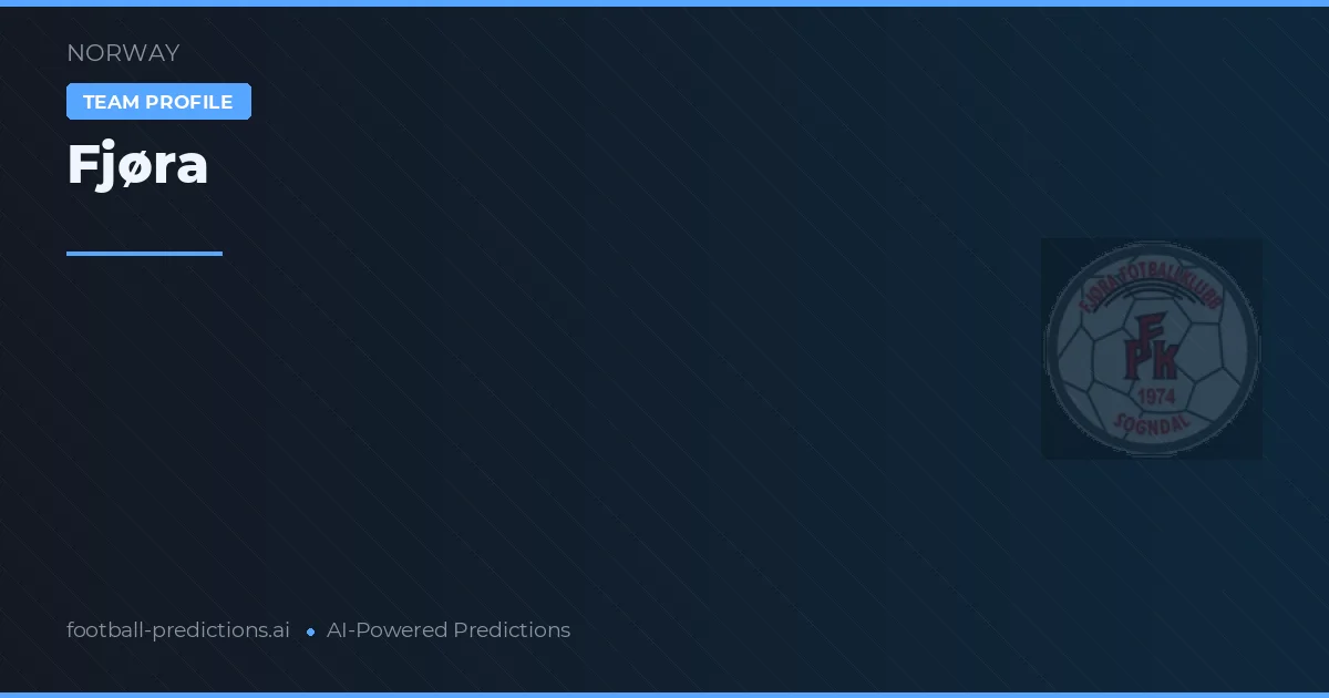 Fjøra Pronósticos y estadísticas