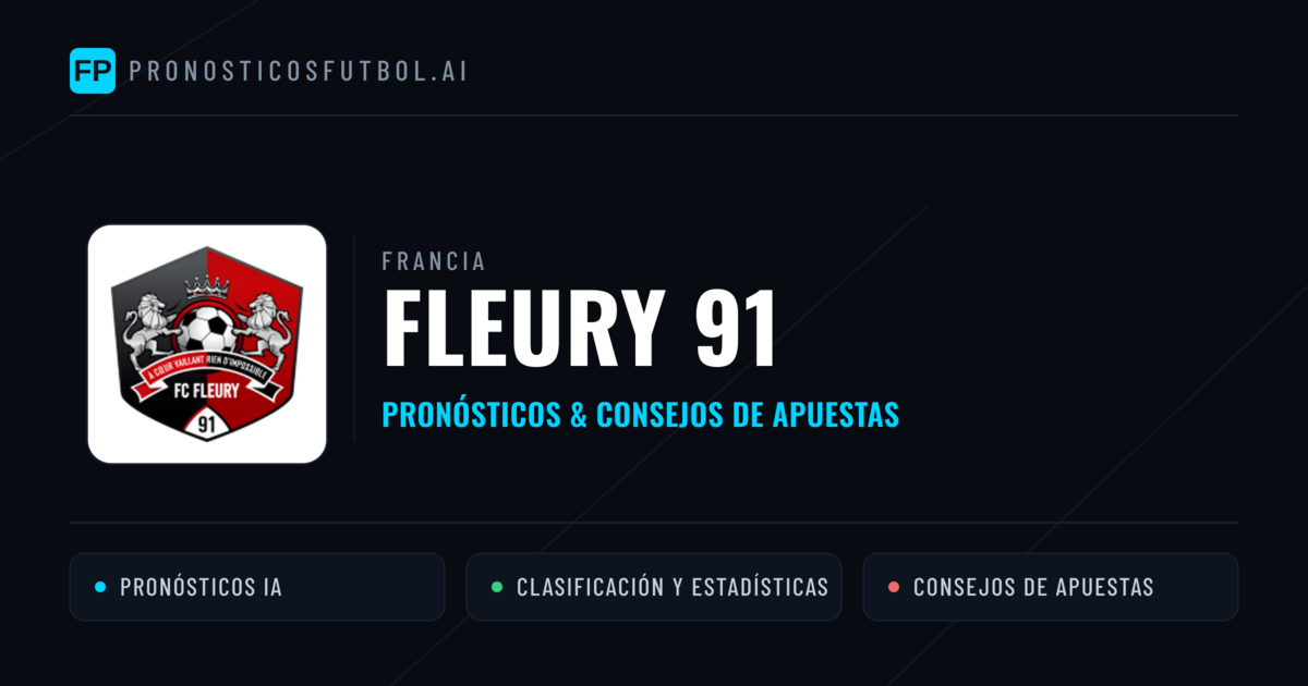 Fleury 91 Pronósticos y estadísticas