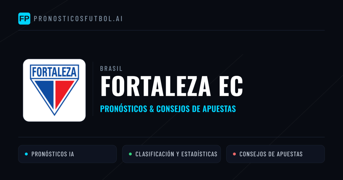 Fortaleza EC Pronósticos y estadísticas