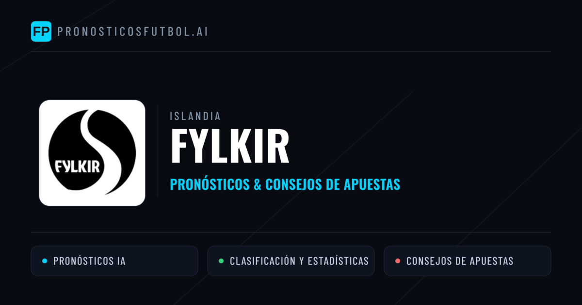 Fylkir Pronósticos y estadísticas