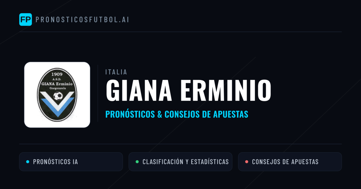 Giana Erminio Pronósticos y estadísticas