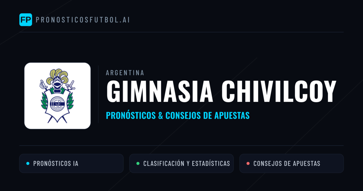Gimnasia Chivilcoy Pronósticos y estadísticas