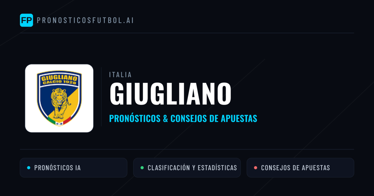 Giugliano Pronósticos y estadísticas