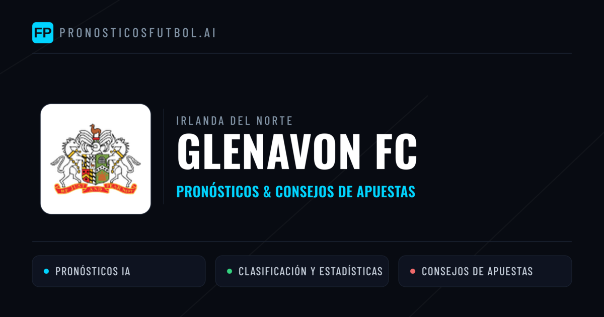 Glenavon FC Pronósticos y estadísticas