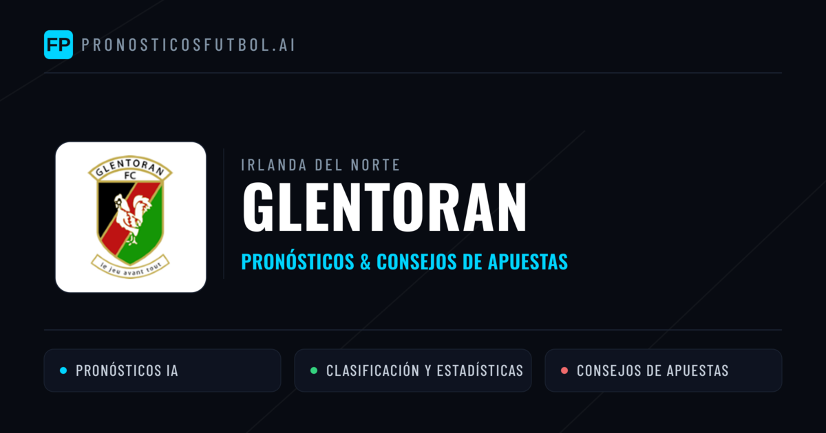 Glentoran Pronósticos y estadísticas