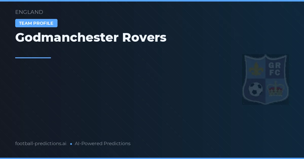 Godmanchester Rovers Pronósticos y estadísticas