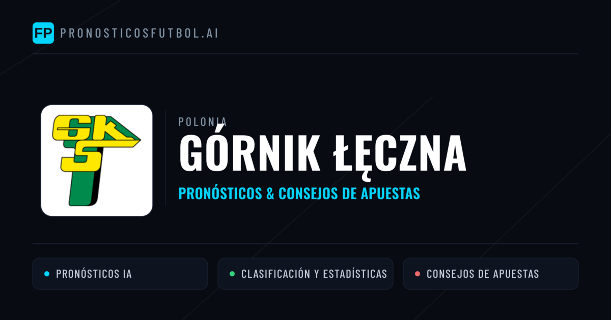 Górnik Łęczna Pronósticos y estadísticas