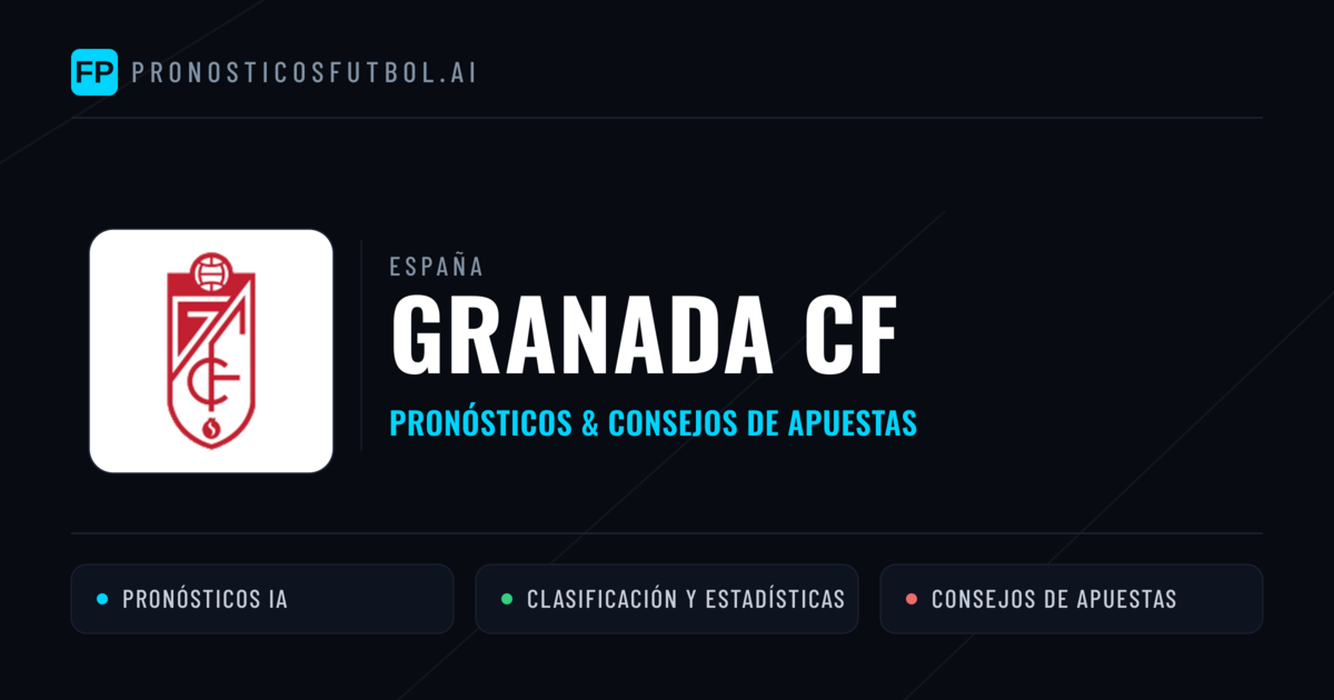 Granada CF Pronósticos y estadísticas