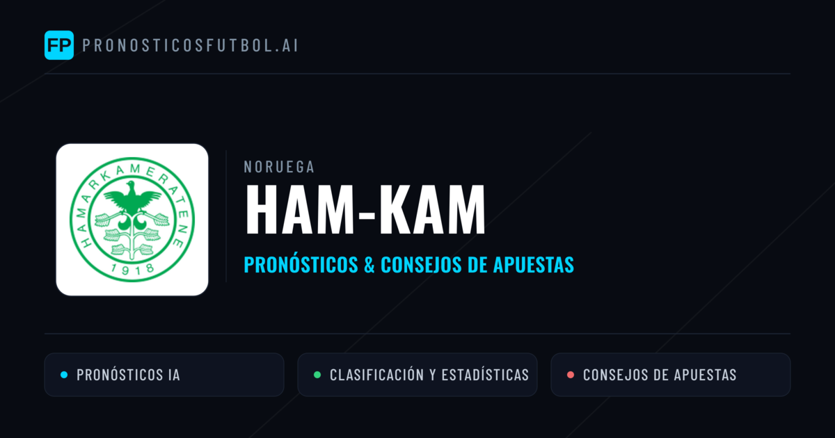 Ham-Kam Pronósticos y estadísticas