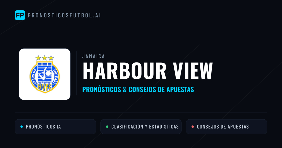 Harbour View Pronósticos y estadísticas