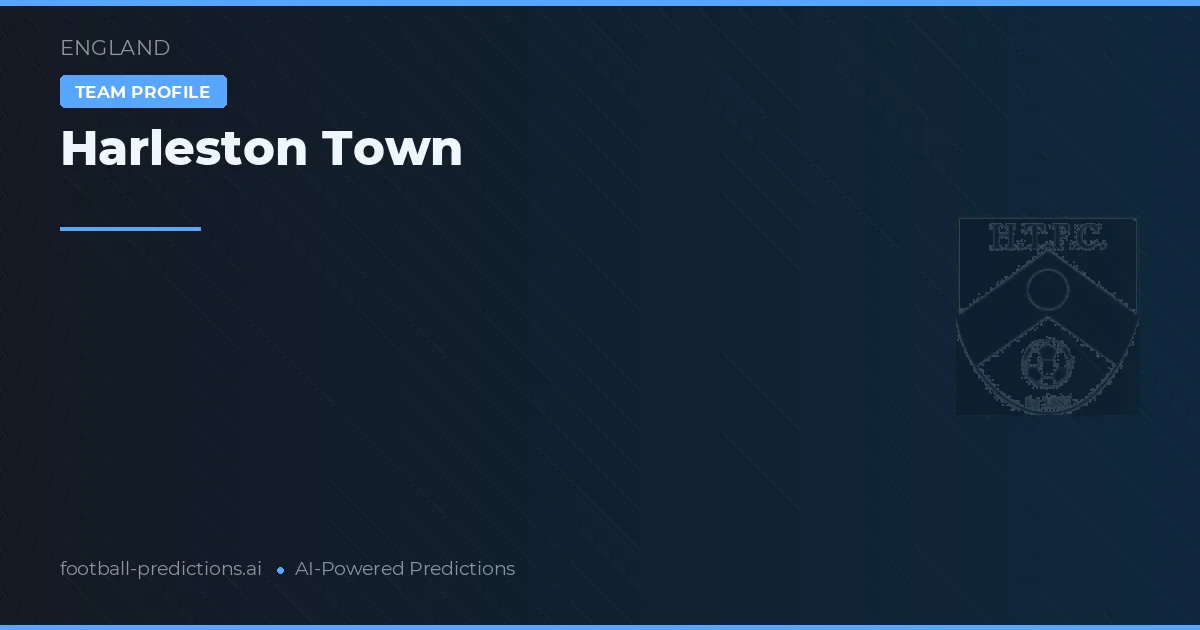 Harleston Town Pronósticos y estadísticas