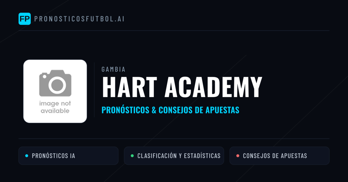 Hart Academy Pronósticos y estadísticas