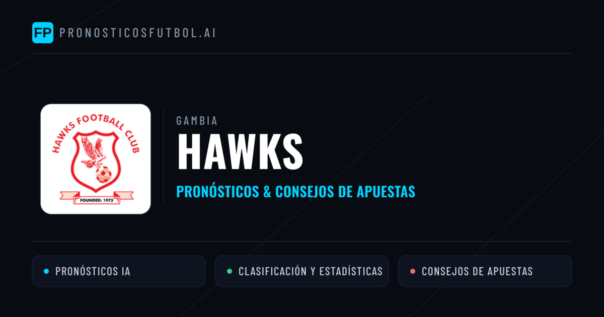 Hawks Pronósticos y estadísticas