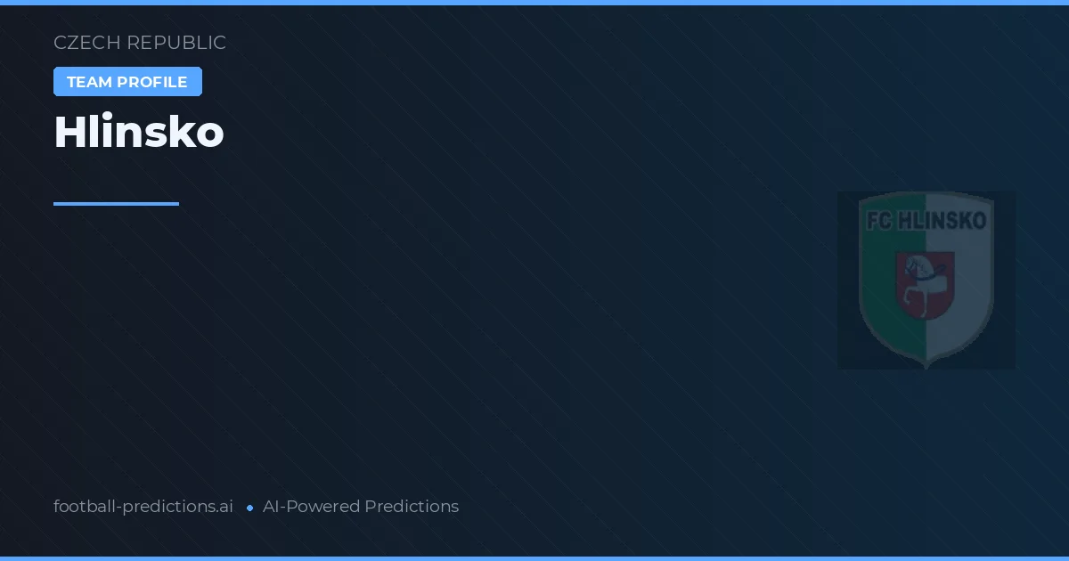 Hlinsko Pronósticos y estadísticas