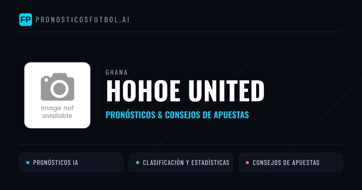Hohoe United Pronósticos y estadísticas