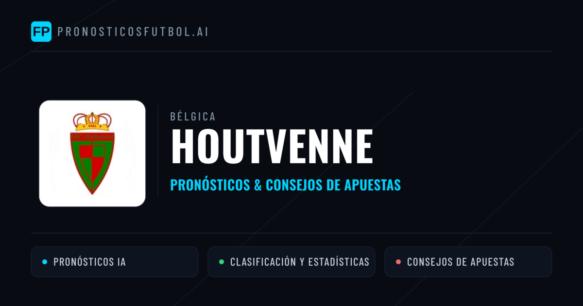 Houtvenne Pronósticos y estadísticas