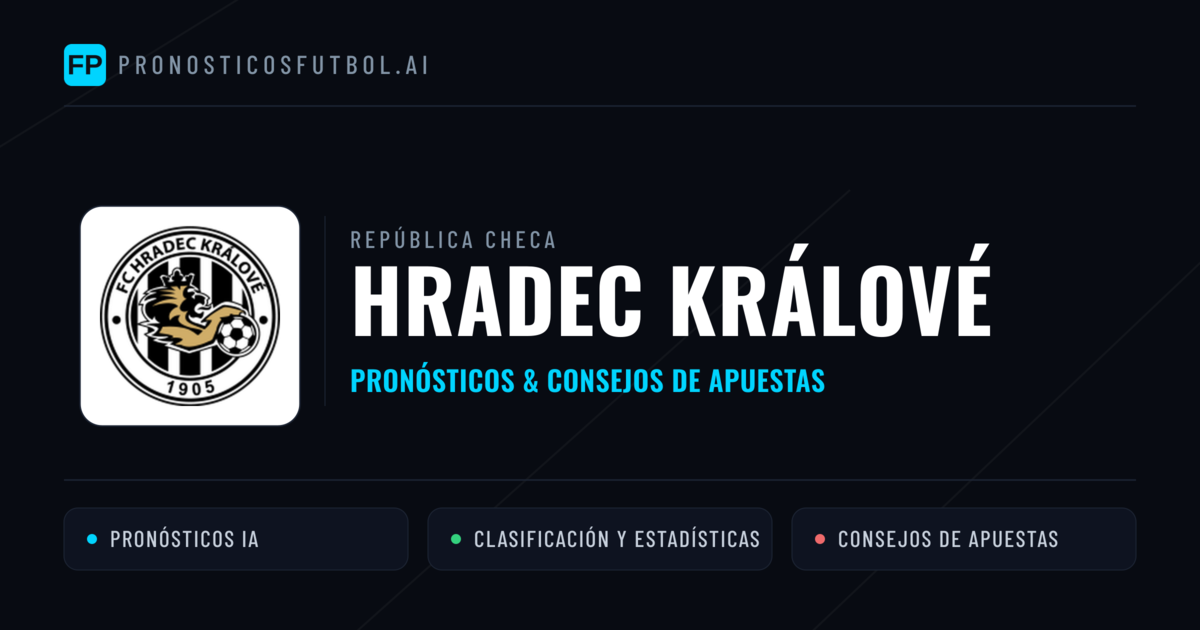 Hradec Králové Pronósticos y estadísticas
