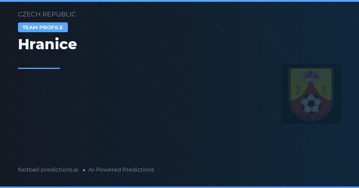 Hranice Pronósticos y estadísticas