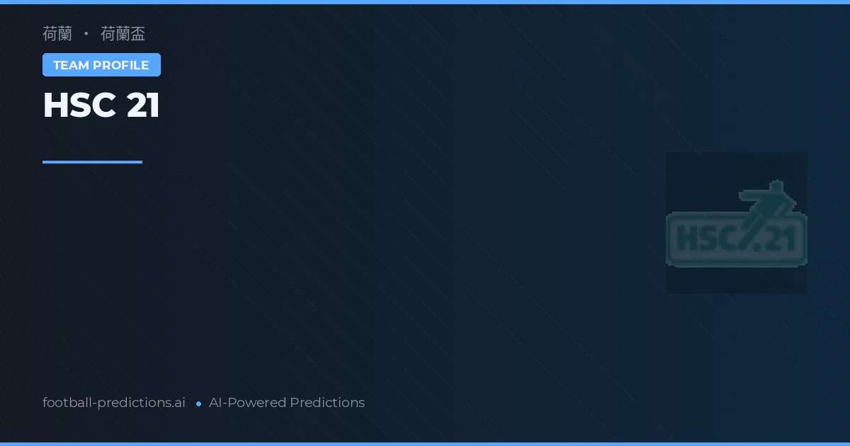 Hsc 21 Pronósticos y estadísticas