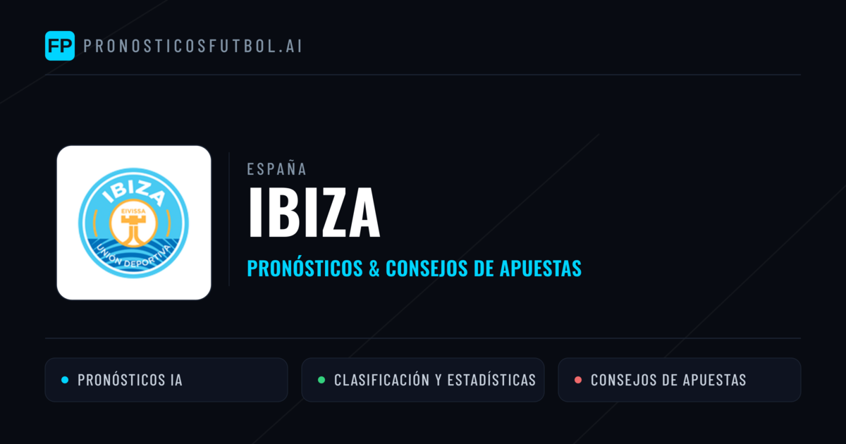 Ibiza Pronósticos y estadísticas