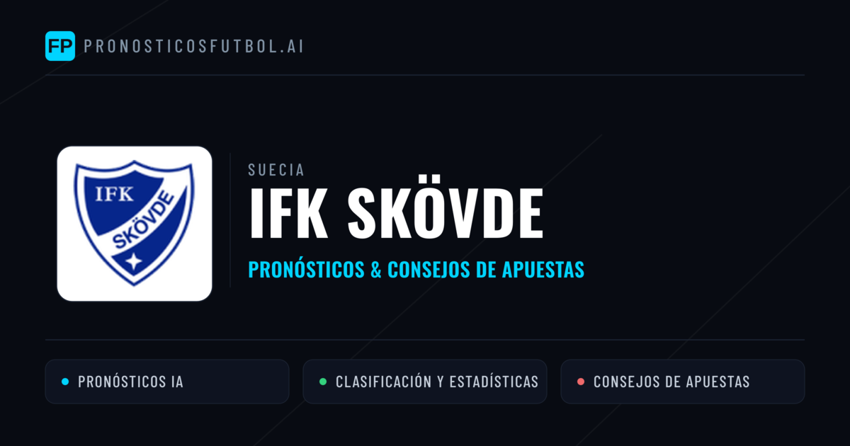 IFK Skövde Pronósticos y estadísticas