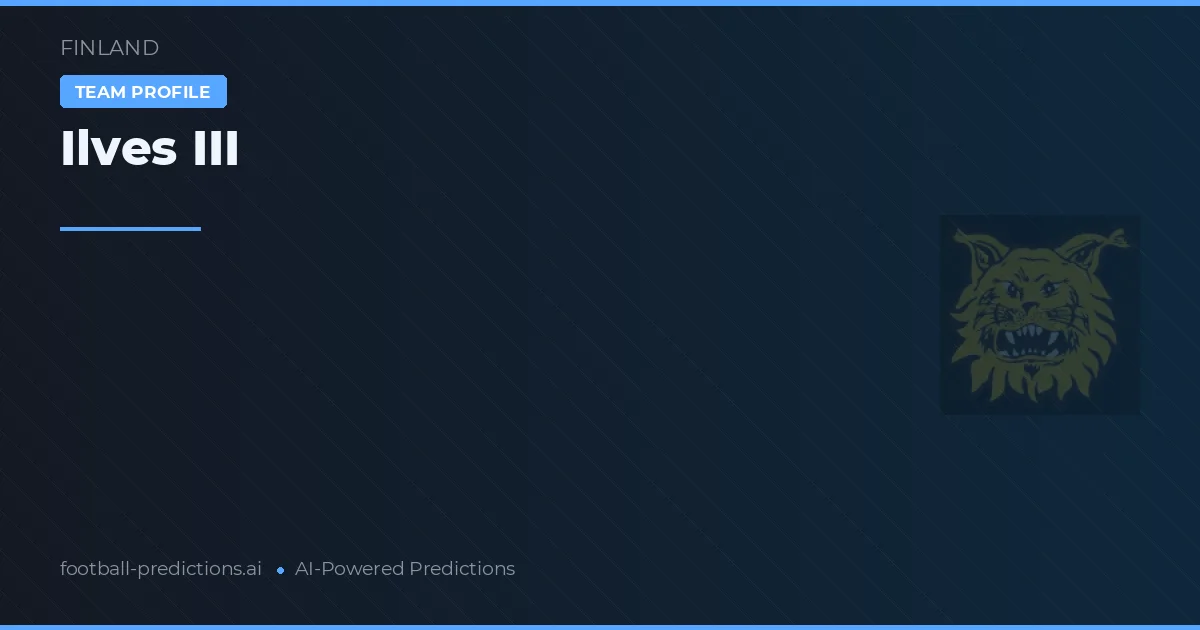 Ilves III Pronósticos y estadísticas