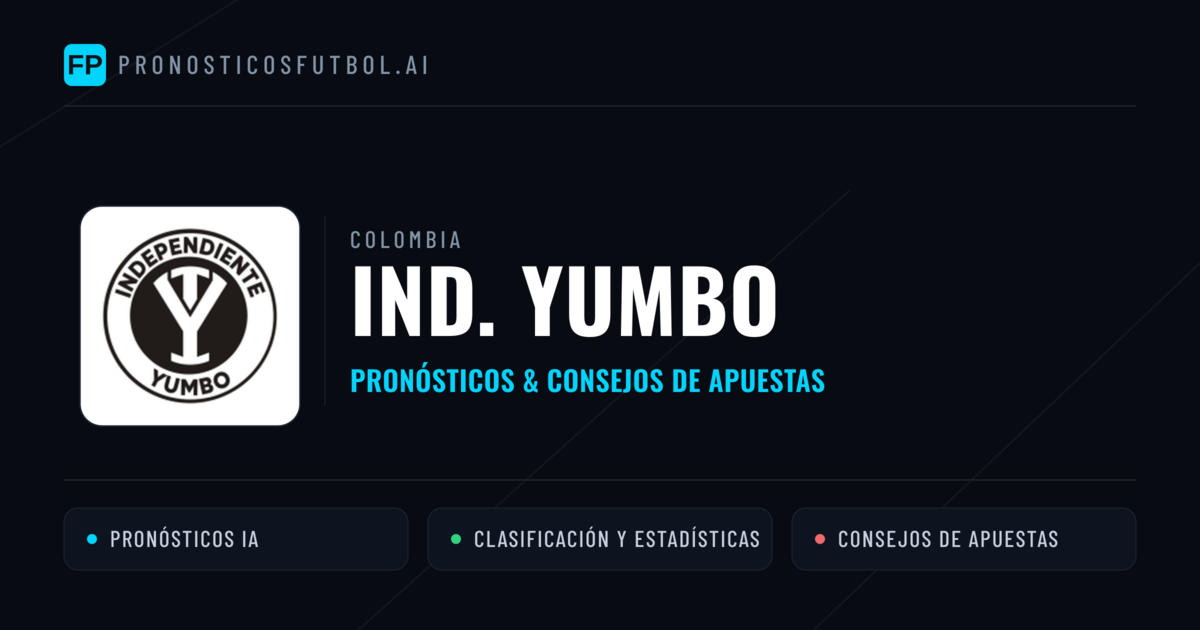 Ind. Yumbo Pronósticos y estadísticas