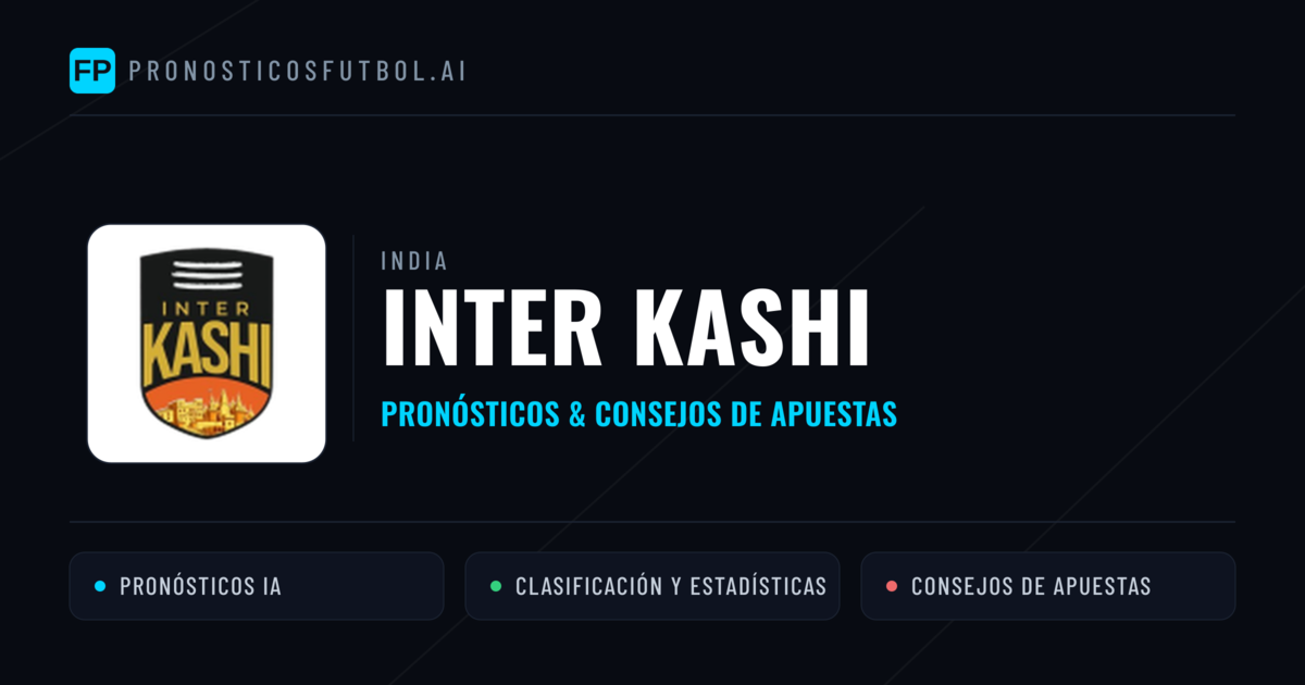 Inter Kashi Pronósticos y estadísticas