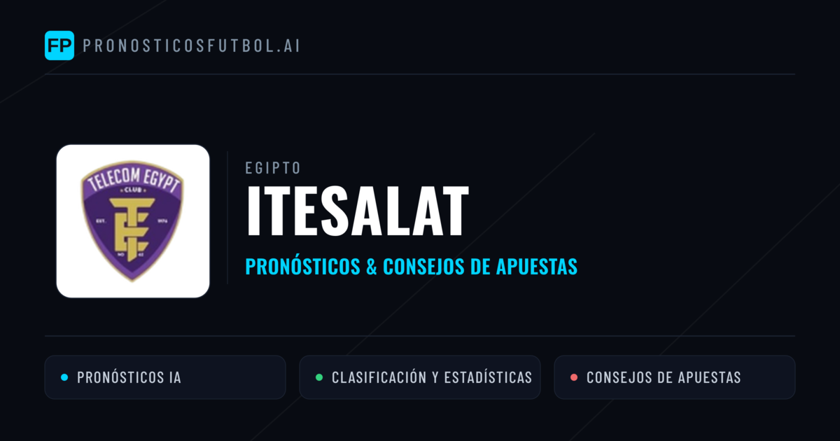 Itesalat Pronósticos y estadísticas