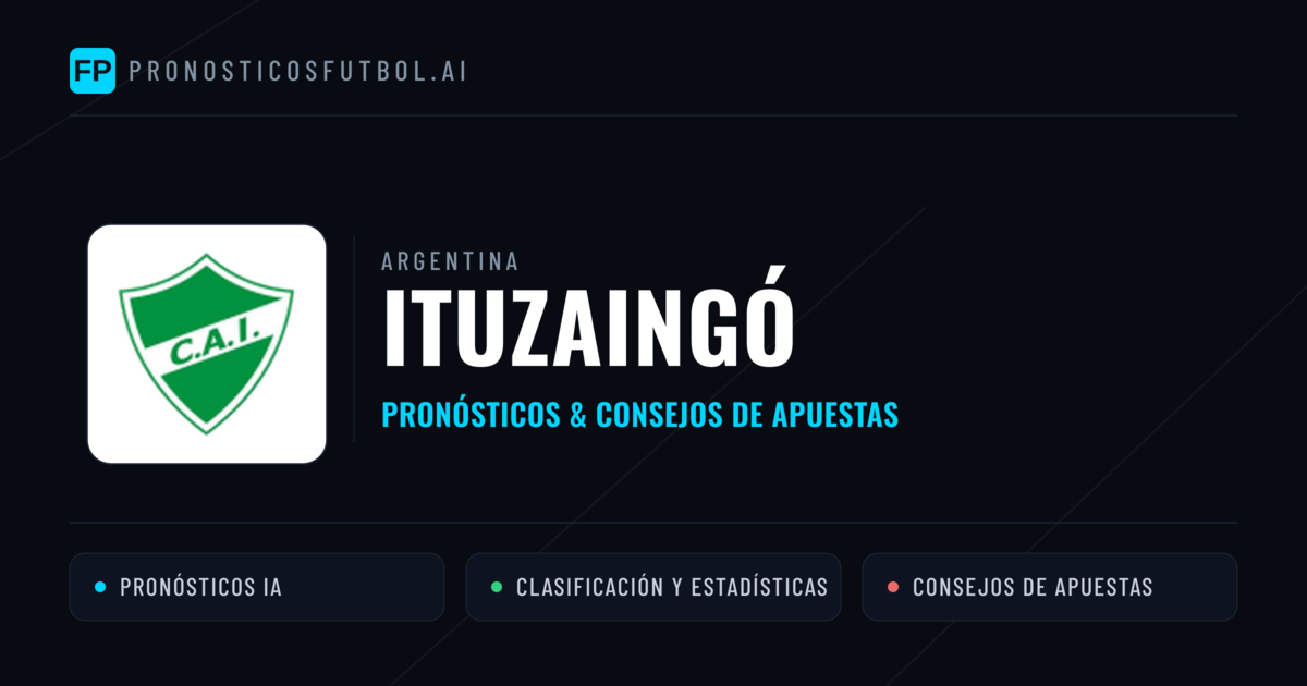 Ituzaingó Pronósticos y estadísticas