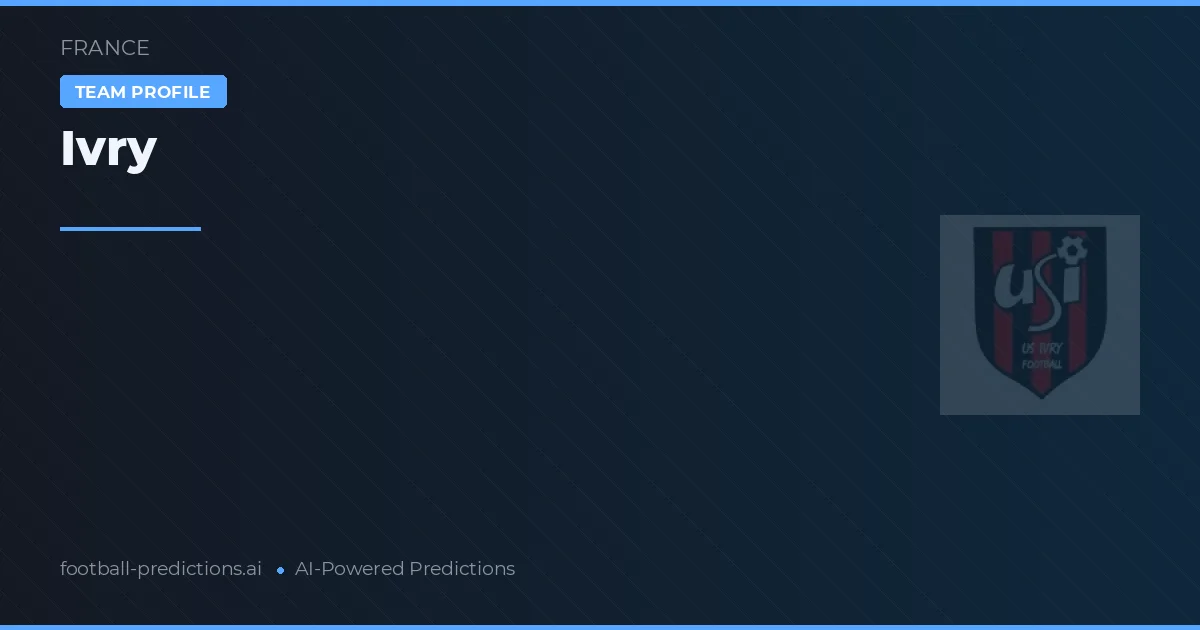 Ivry Pronósticos y estadísticas