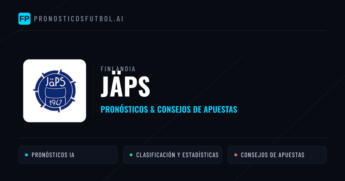 JäPS Pronósticos y estadísticas