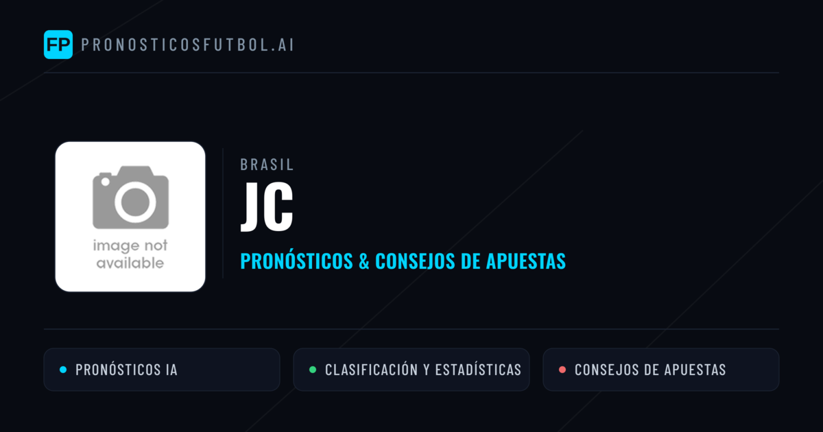 JC Pronósticos y estadísticas