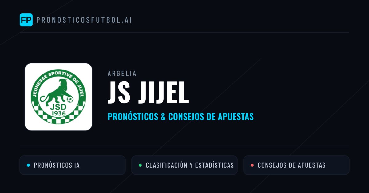 JS Jijel Pronósticos y estadísticas