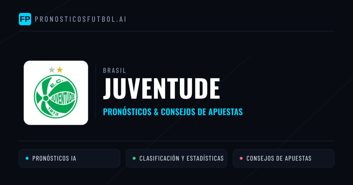 Juventude Pronósticos y estadísticas