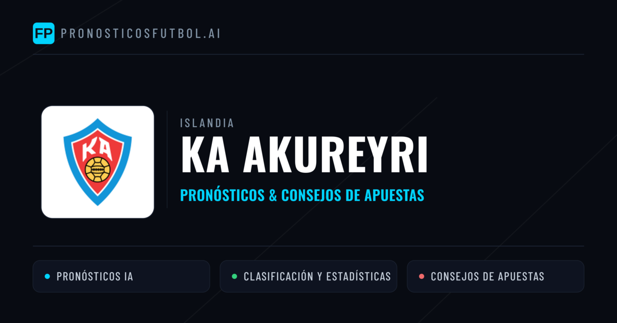 KA Akureyri Pronósticos y estadísticas