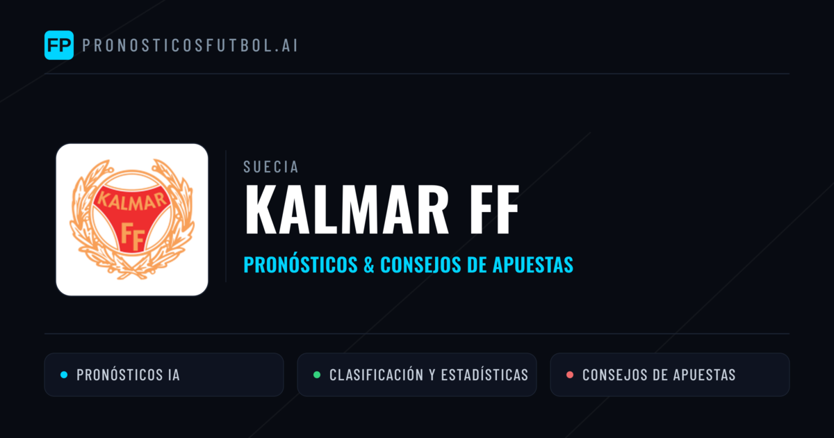 Kalmar FF Pronósticos y estadísticas
