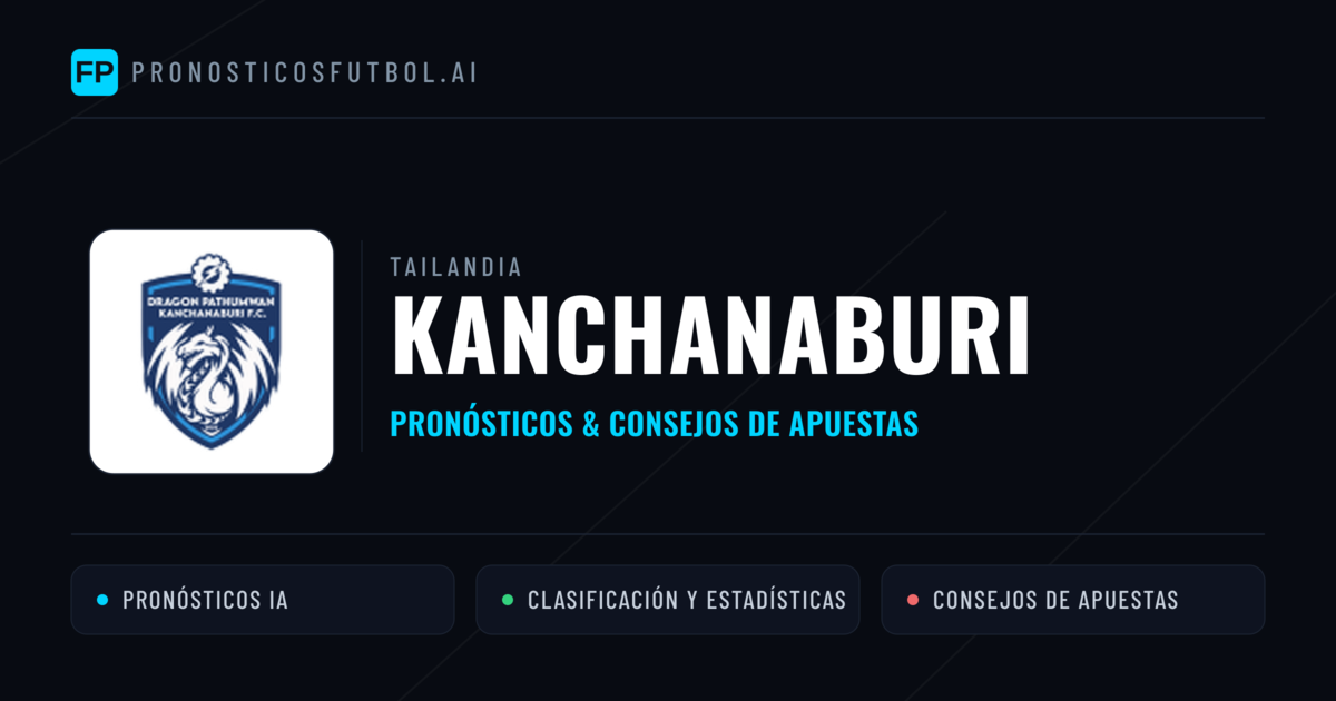 Kanchanaburi Pronósticos y estadísticas