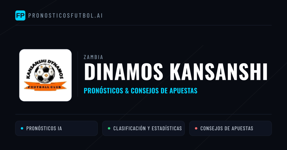 Dinamos Kansanshi Pronósticos y estadísticas