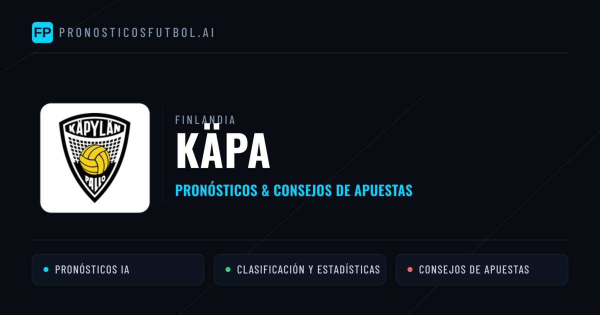 KäPa Pronósticos y estadísticas