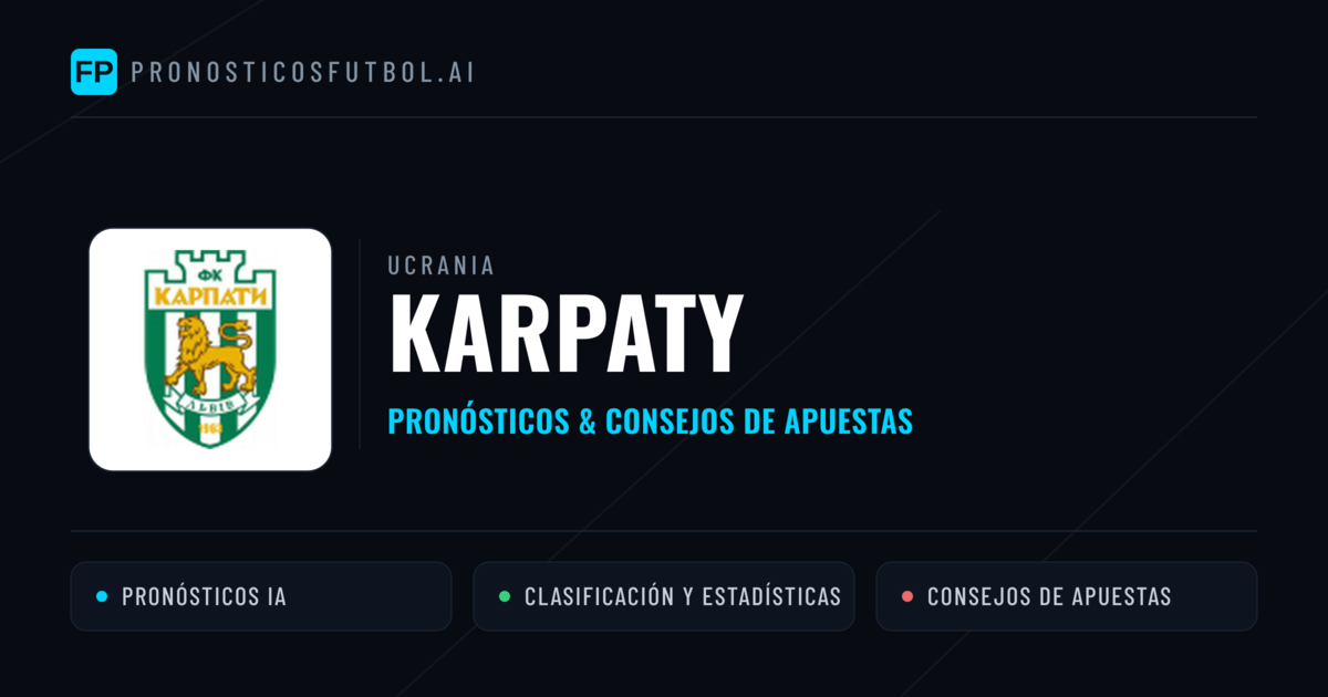 Karpaty Pronósticos y estadísticas