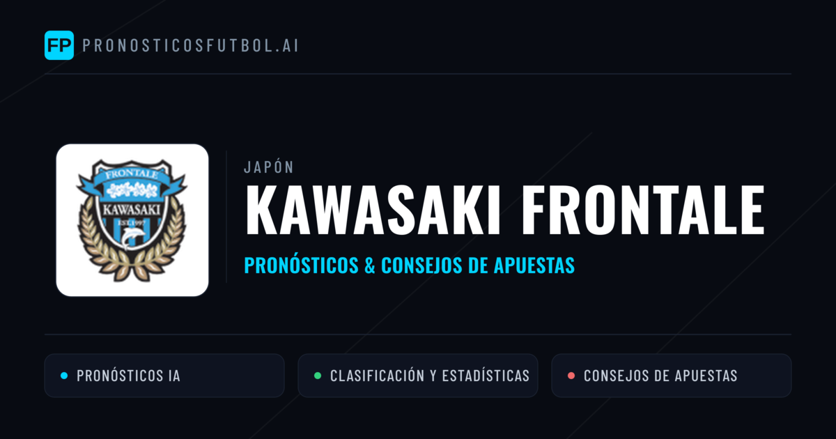 Kawasaki Frontale Pronósticos y estadísticas